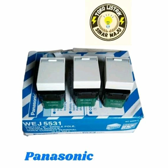 Saklar Panasonic baru WEJ 5531