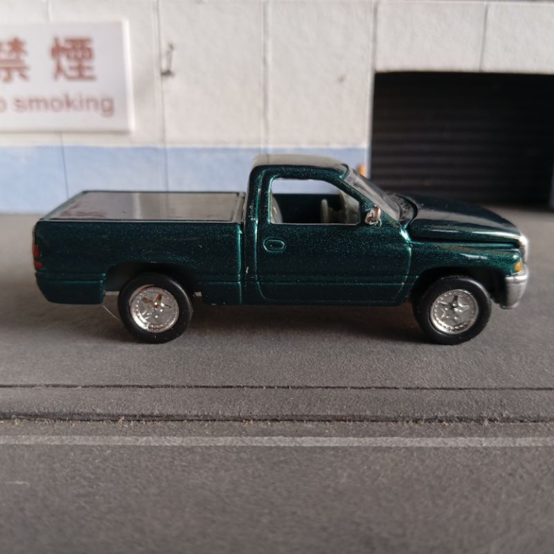 Racing champions RC loose 96 Dodge ram hijau green pick up pickup 1996 klasik classic