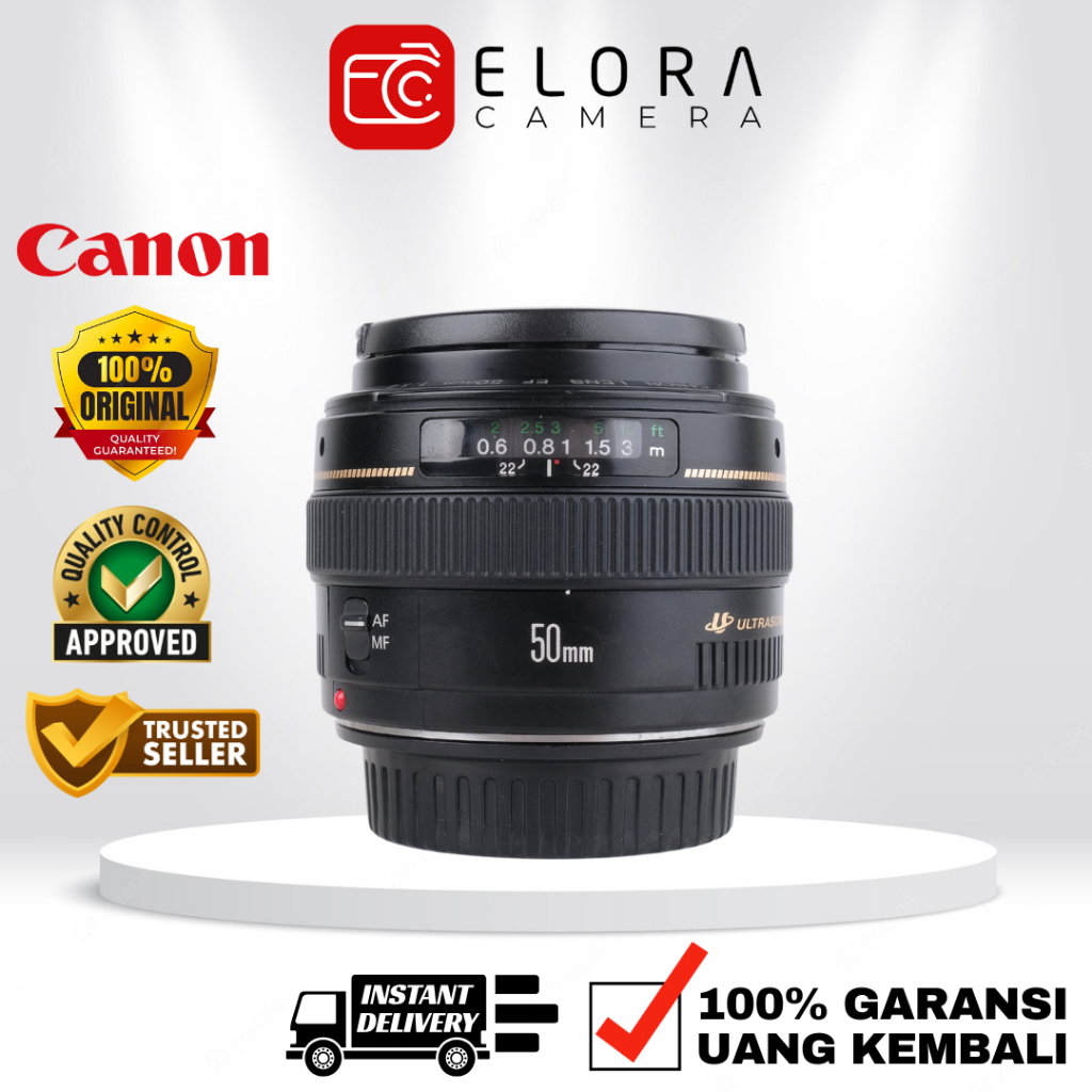 Canon EF 50mm F1.4 USM / Lensa Canon EF 50 mm F 1.4 USM