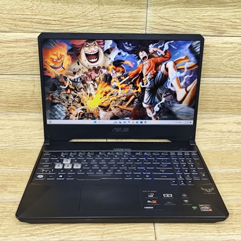 Laptop 2nd GM Asus TUF FX505DT Ryzen 7 3750H 8GB SSD 256GB GTX 1650