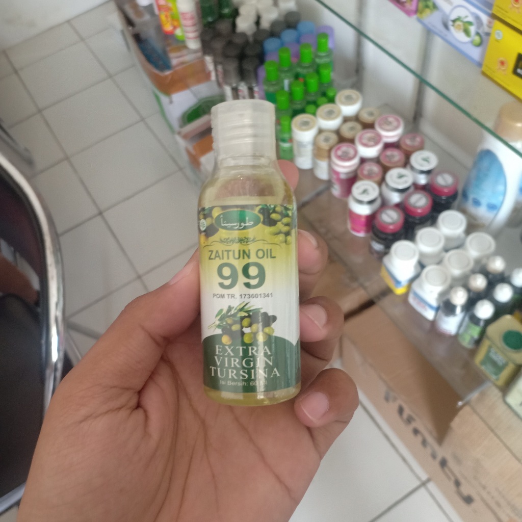 

ZAITUN OIL 99 Extra Virgin Olive Oil Tursina 60ml