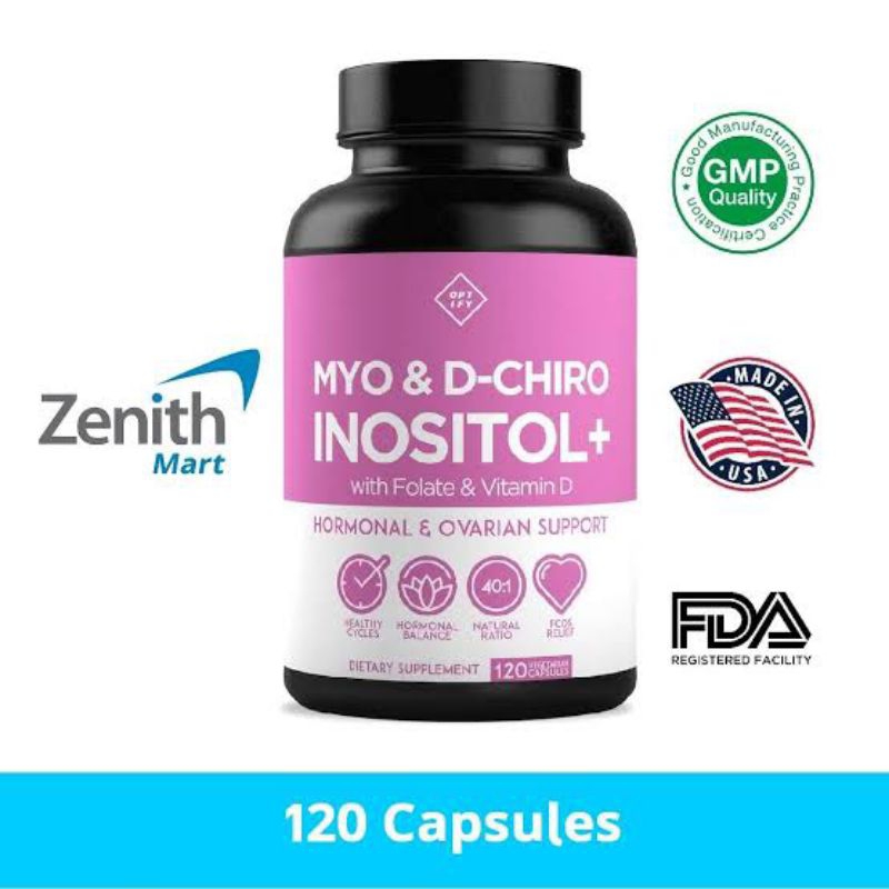 INOSITOL ORIGINAL OPTIFY MYO & D-CHIRO INOSITOL + WITH FOLATE & VITAMIN D