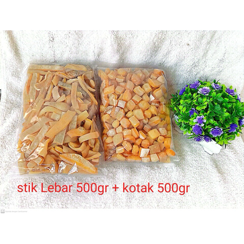 

stik lebar 500gr + kotak 500gr