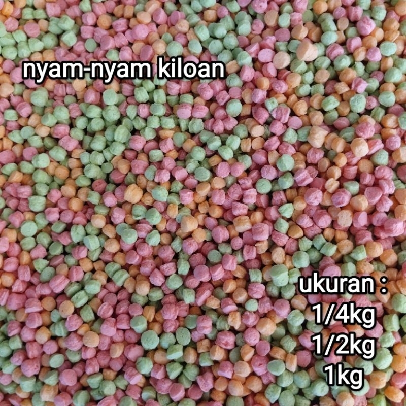 

Nyam-nyam Kiloan Rice Crispy - Berat 1/4kg 1/2kg 1kg