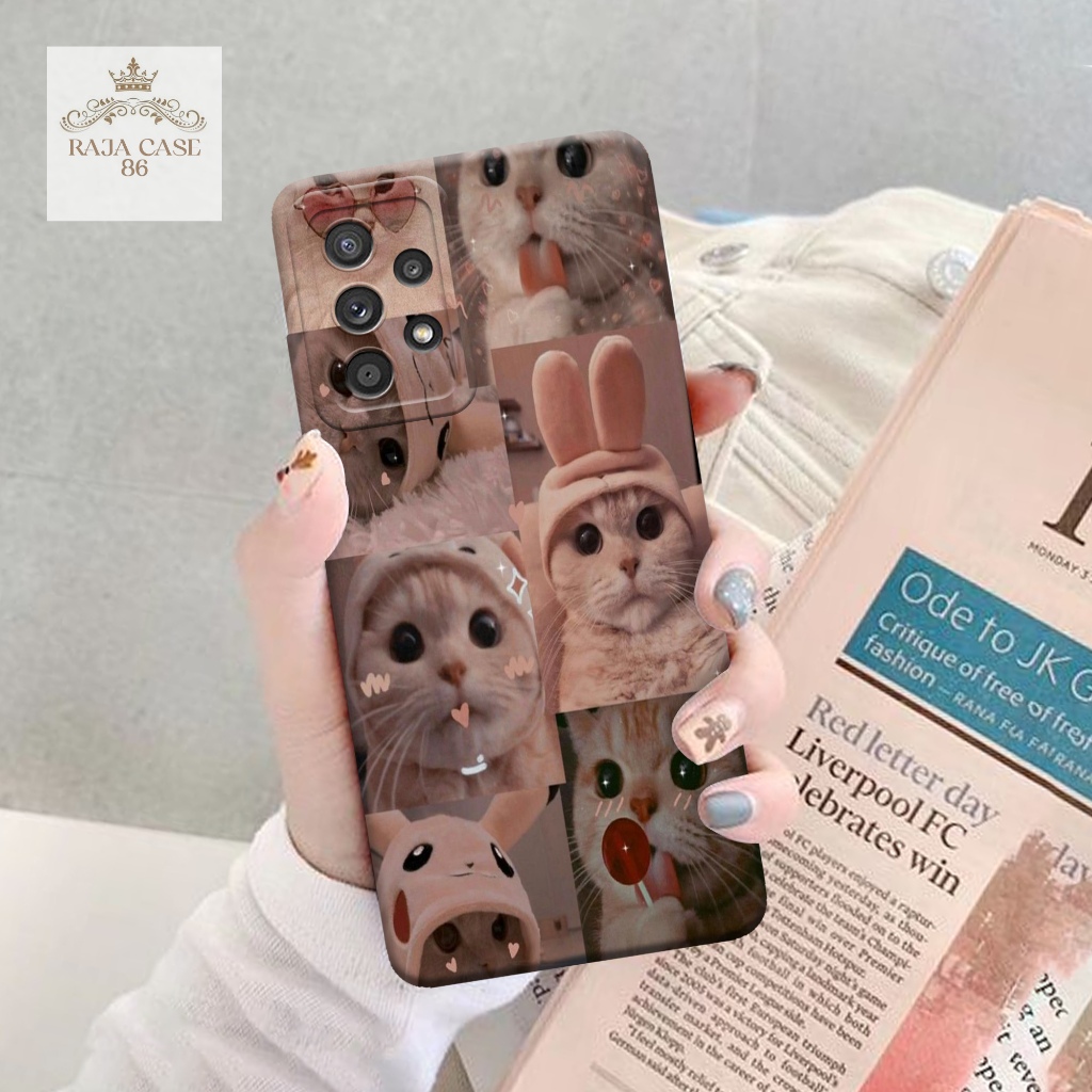 Softcase Samsung Galaxy A32 - rajacase - Casing  Samsung Galaxy A32 - Motif case aesthetic - Samsung