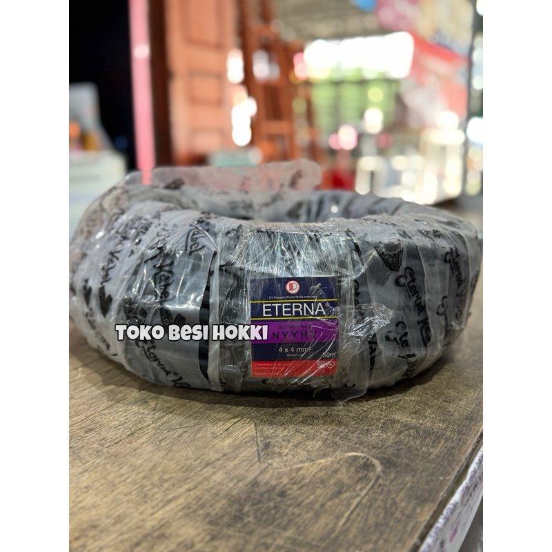 Kabel Eterna NYYHY 4x4 / Kabel Listrik EternaSerabut ( 1 Meter )