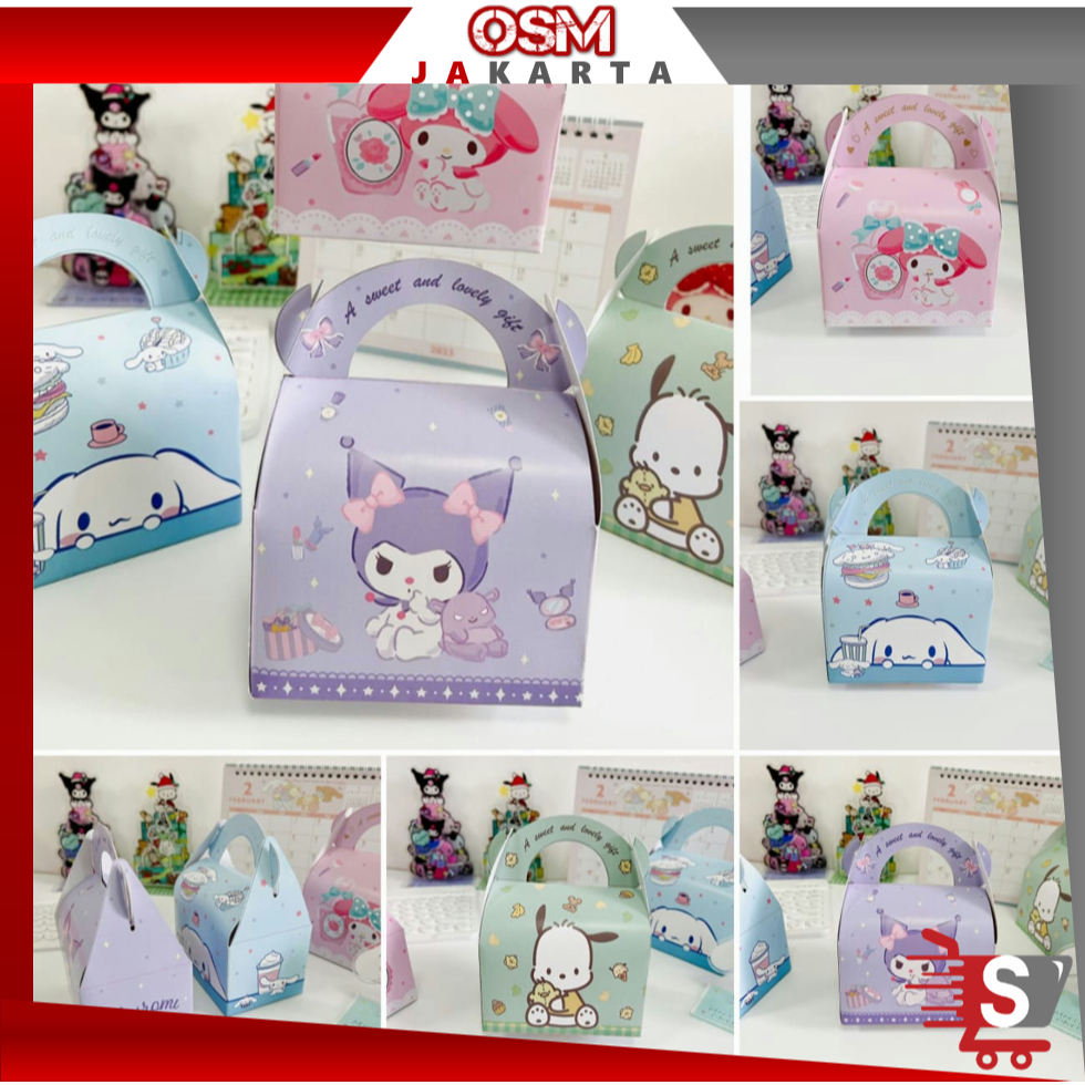 

OSM JKT 6457 Goodie Bag Motif Karakter Lucu / Souvenir Kado Pesta Ulang Tahun / Paper Bag Snack Motif Karakter / Hampers Lucu Unik