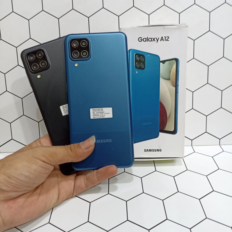 Samsung A12 6/128GB Hp Second Fullset
