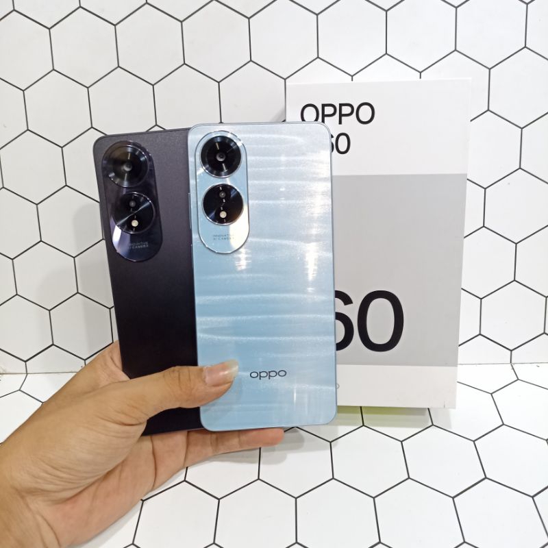 OPPO A60 8/256GB + 8/128GB HP SECOND BEKAS FULLSET