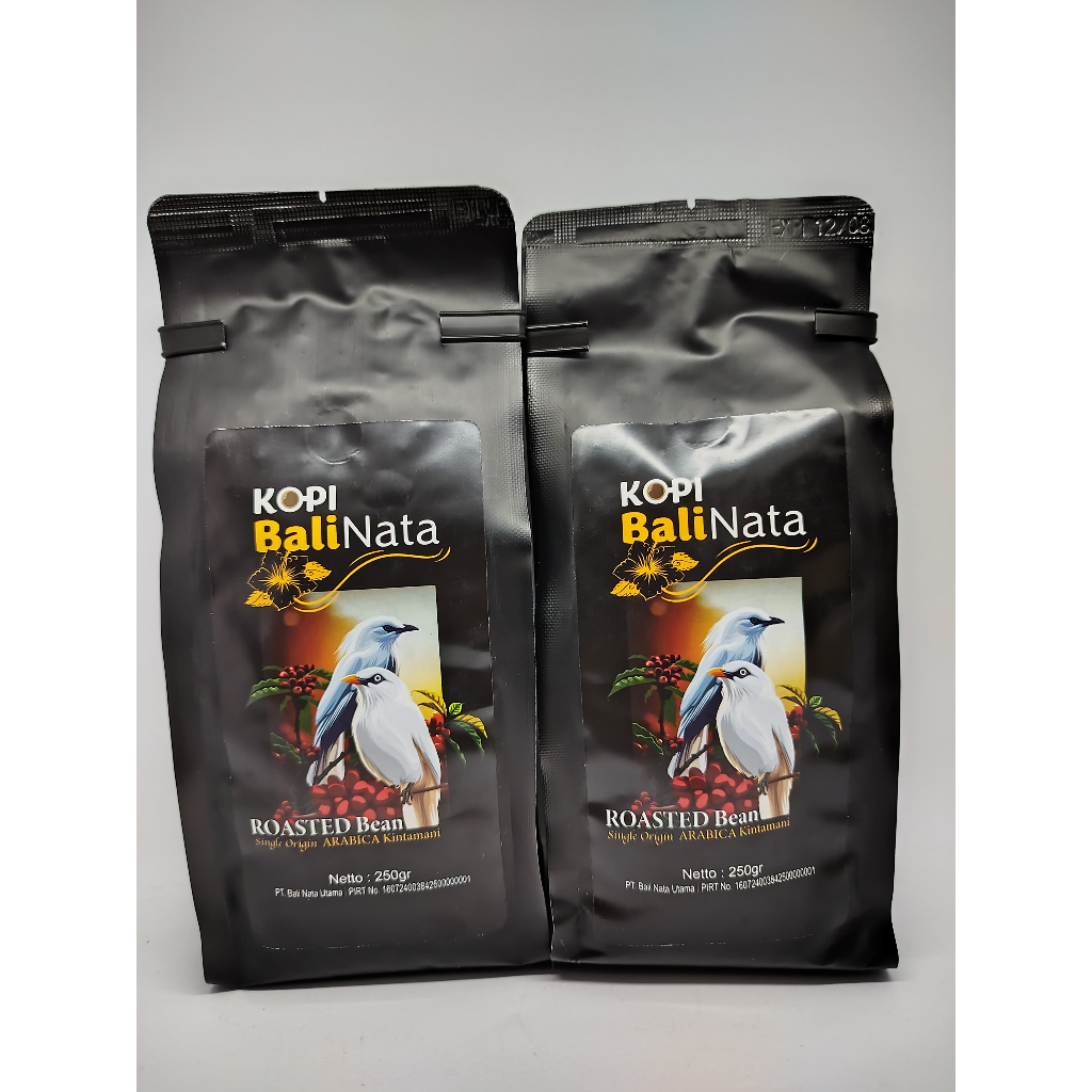 

Biji Kopi Sangrai (Roasted coffe Beans) Arabica Kintamani Bali Nata 250gr