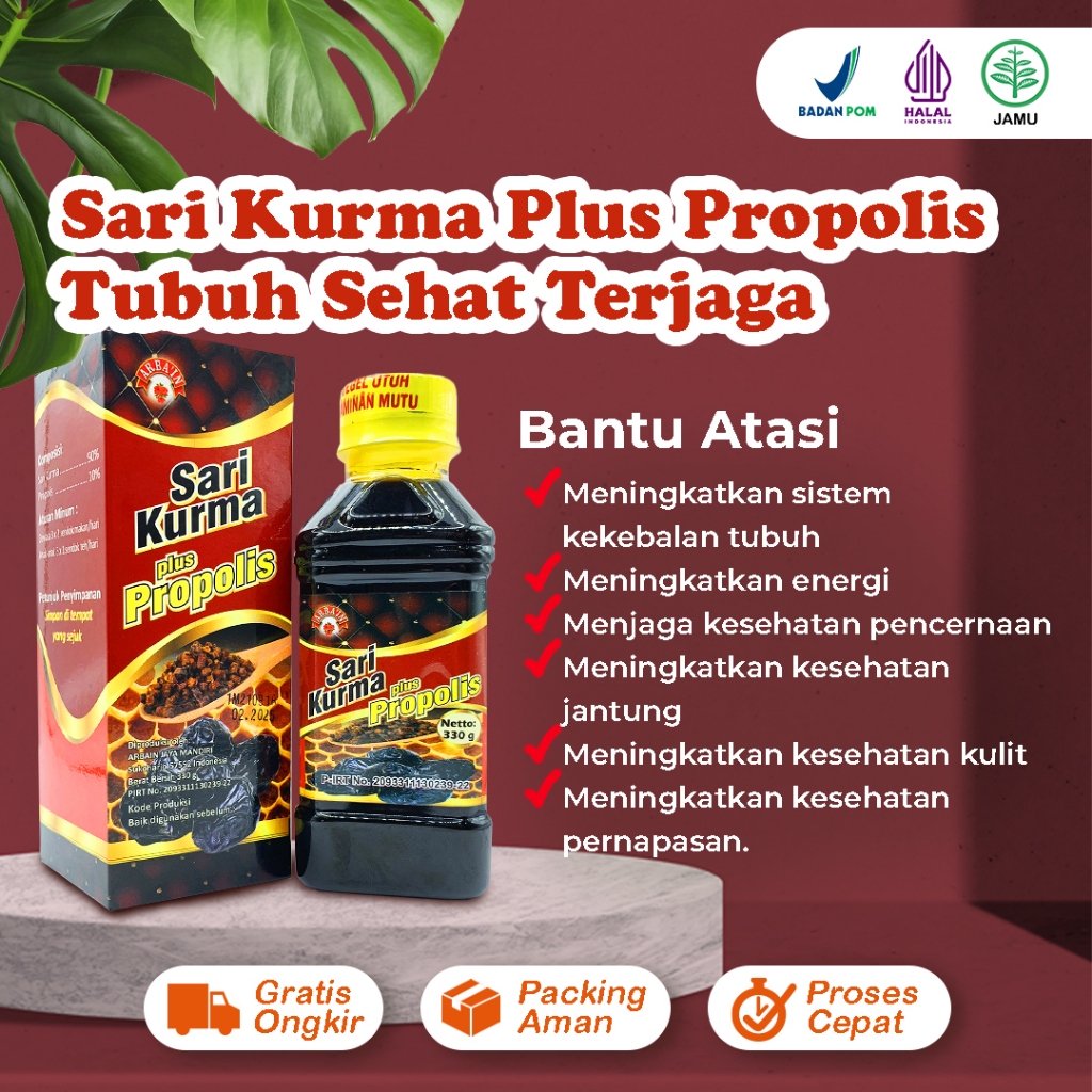 

Sari Kurma plus Propolis
