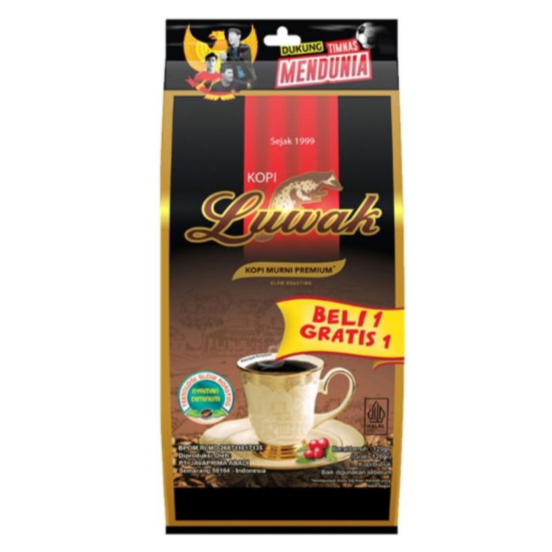 

Luwak Kopi Murni Premium 2 x 120g