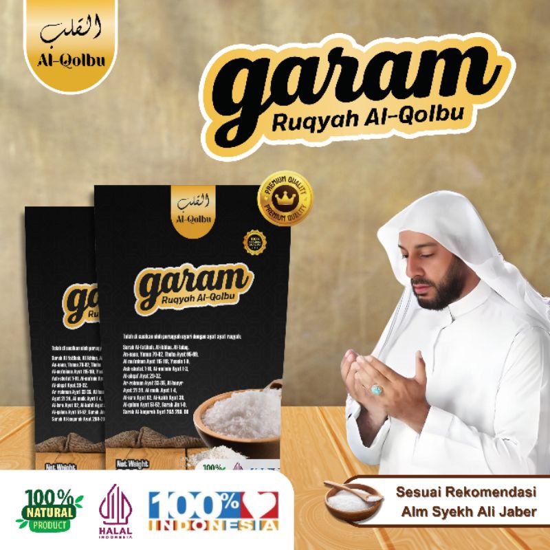 

[PROMO BUY 1 GET 1] GARAM RUQYAH AL-QOLBU | Membuang Aura Negatif dan Memperlancar Rezeki