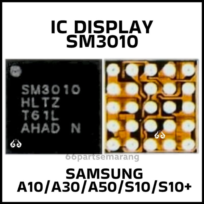 Ic Display SM3010 / SM5109 Samsung A10 / A30 / A50 / S10 / S10+ Plus / Vivo Y81 / Y91 / Y93 / Y12 / 