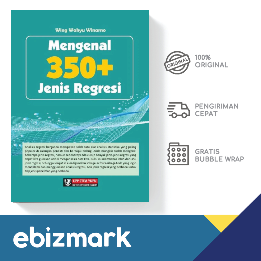 

Buku Mengenal 350+ Regresi