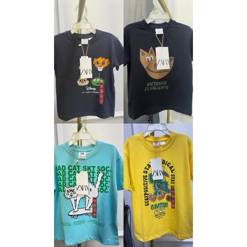 ZARA T-SHIRT ANAK UNISEX READY STOCK
