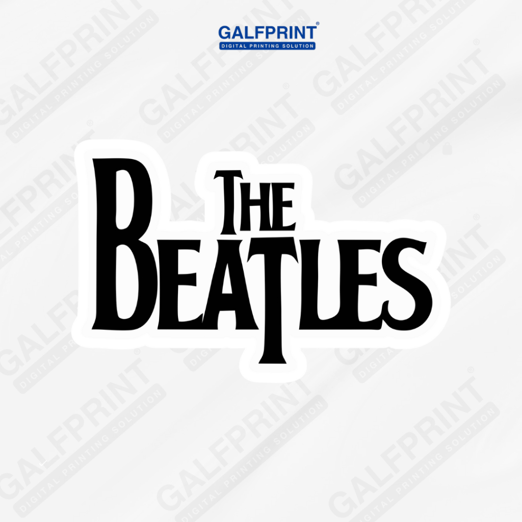 

STICKER BAND MUSIK LEGEND THE BEATLES FONT HD VINYL