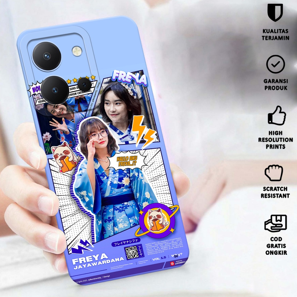 Softcase Vivo Y27S - Case Vivo Y27S - Casing Hp Vivo Y27S Motif JKT 48 - Case Hp Vivo Y27S - Casing 