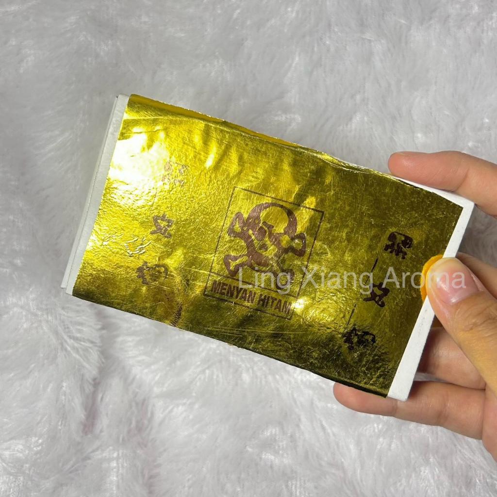 Lotsoolup Ling Xiang Aroma Isi 10 Batang Menyan Hitam Anting Asli Cap Tengkorak Menyan Asli Kemenyan