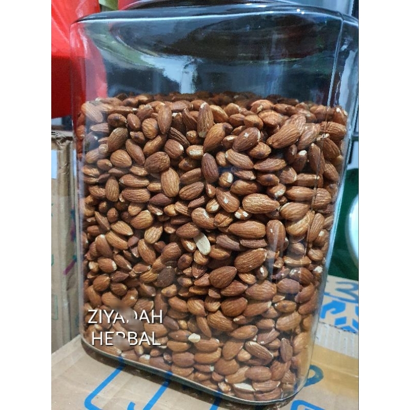 

Kacang Almond Roasted Panggang Kupas