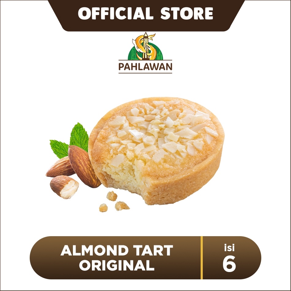 

Serbu sekarang Lapis Kukus Pahlawan Almond Tart Original 6 Pcs