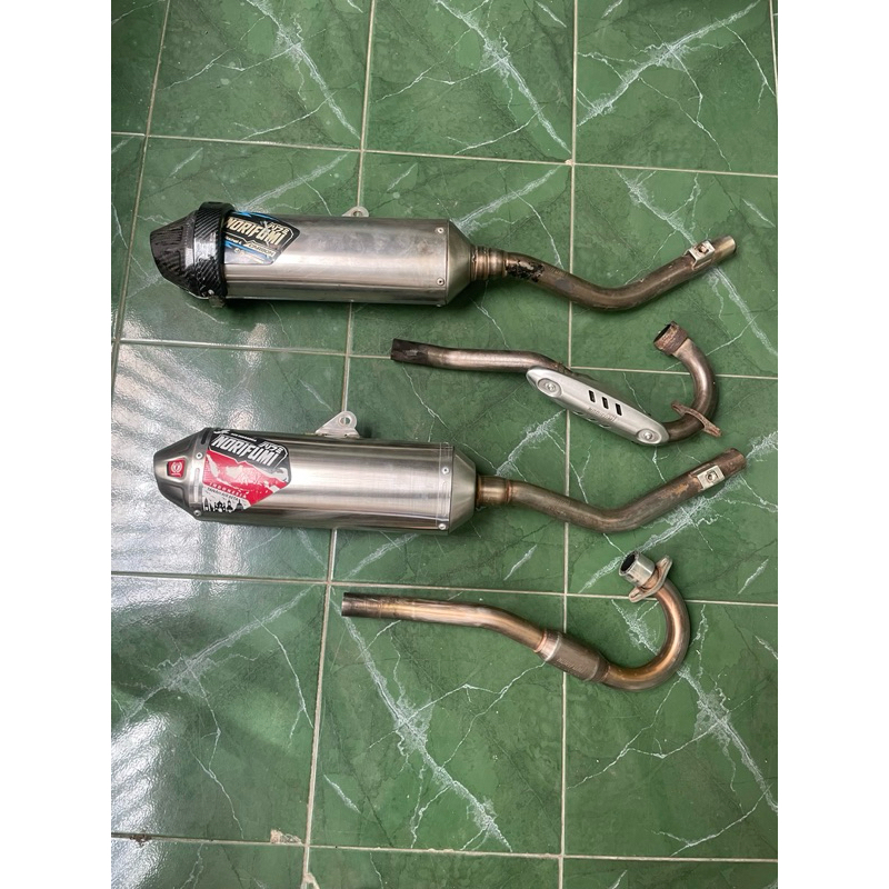 Knalpot roket 4 carbon crf