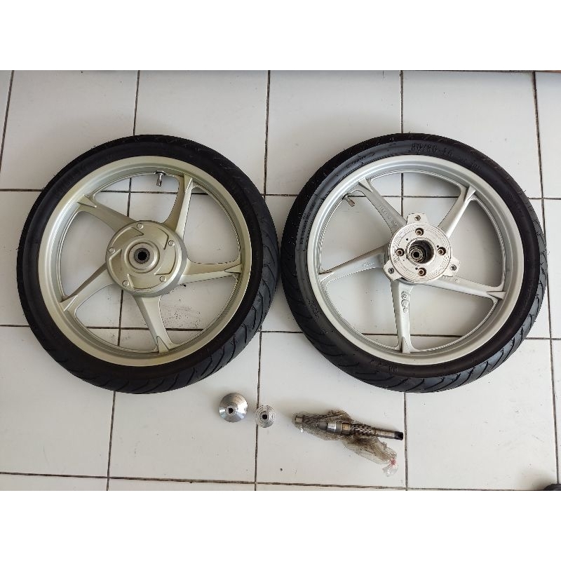 velg enkei nouvo R16 pnp aerox old/new