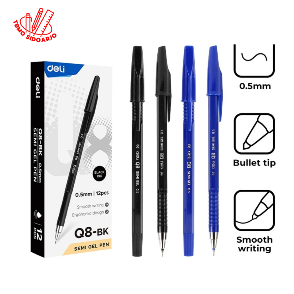 

TBMO Deli Think Pen 0.5MM / Bolpen Deli Think 0.5MM EQ8