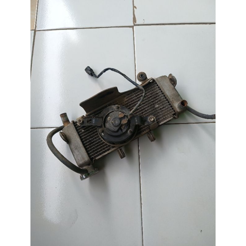 RADIATOR HONDA CB 150 R LED ORIGINAL RADIATOR SET KIPAS PENDINGIN MESIN CB 150 LED / CBR 150 LED
