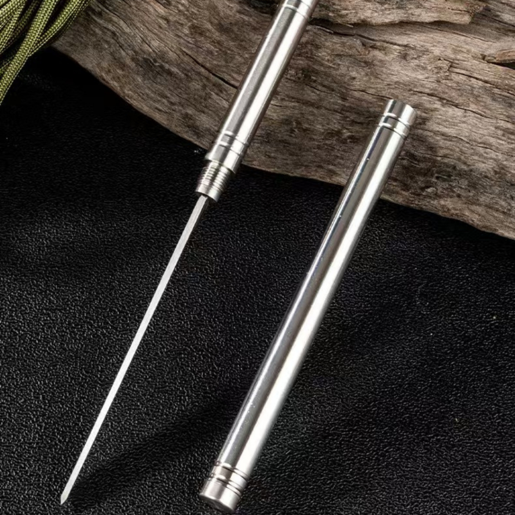 Pisau Dapur Motif Tongkat Stainless DAKENA - Portable Fruit Knife - Kitchenware