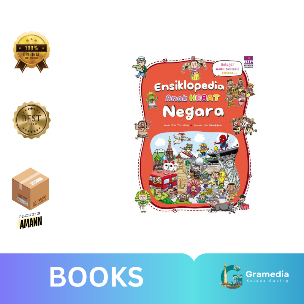 Gramedia MKG - Buku Anak Buku Anak Ensiklopedia Anak Hebat Negara