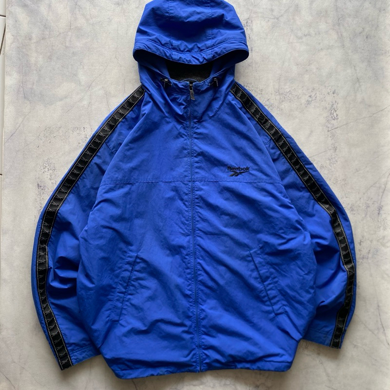 Windbreaker Anorak Reebok Vintage (full stripe)