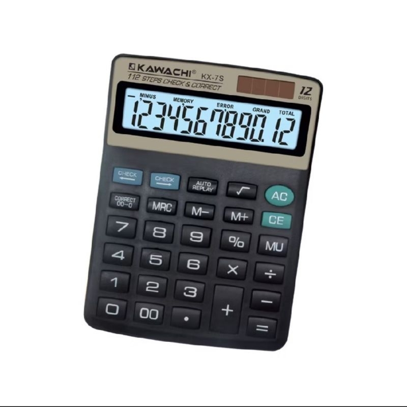 

Kalkulator Dagang Kx 7S / Kalkulator Elektronik / Kawachi