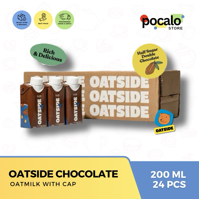 

Oatside Oat Milk Cap 200ML ( 24 pcs ) - Chocolate