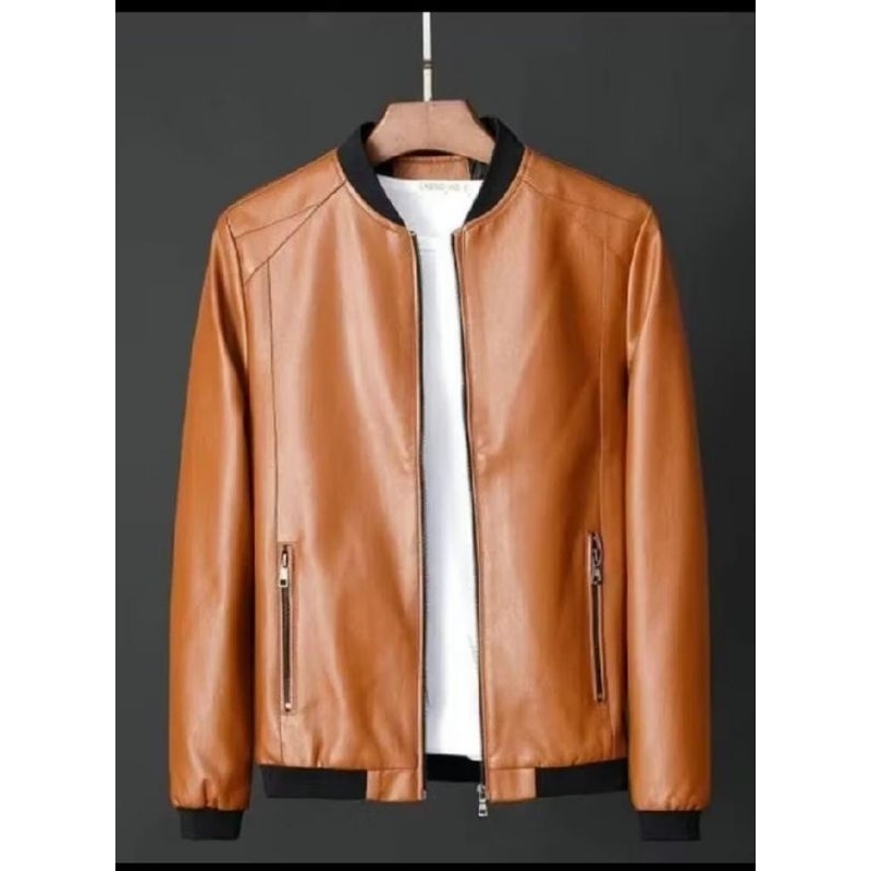 Jaket Pria Semi Kulit Hoddy/Jaket Pria Semi Kulit
