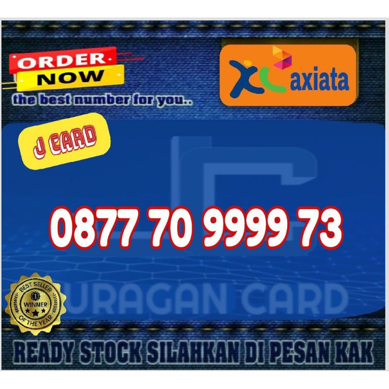 nomor cantik xl axiata seri dobel tripel kwartet 9999 hoky murah