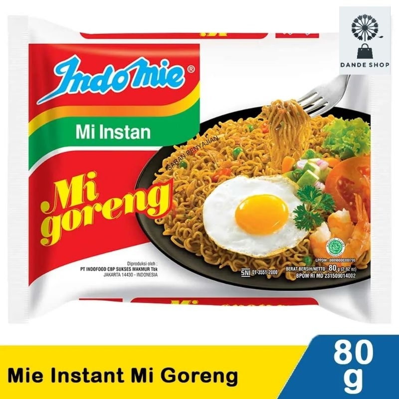 

Indomie Mi Instan Goreng Plus Special 80gr