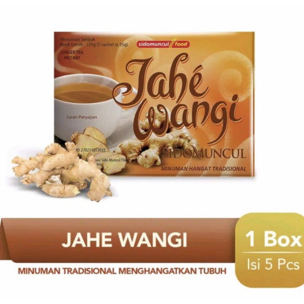 

Sido Muncul Jahe Wangi , 5 Sachet @25 gram