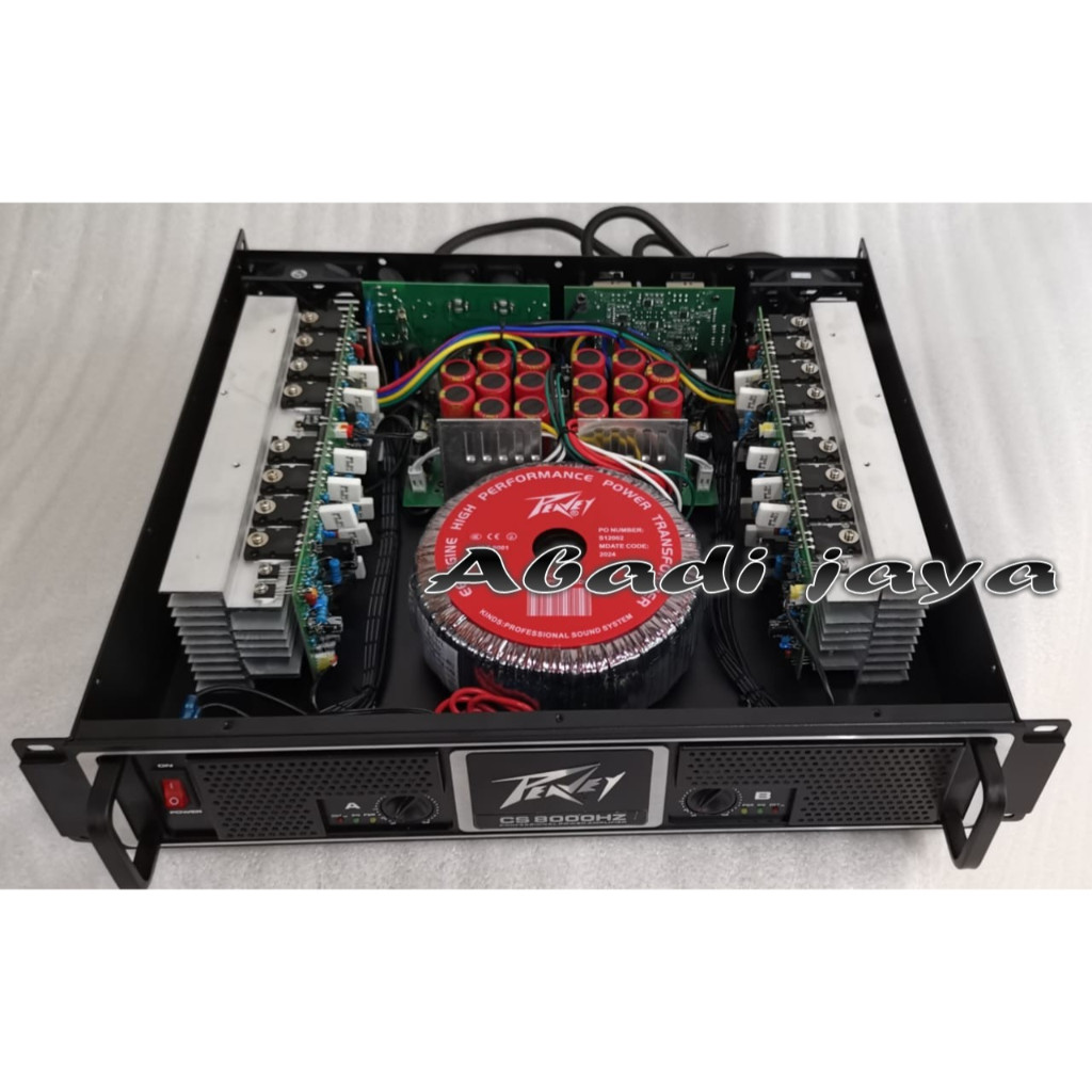 Power Peavey CS 8000 HZ Amplifier Peavey CS 8000HZ GRADE AA