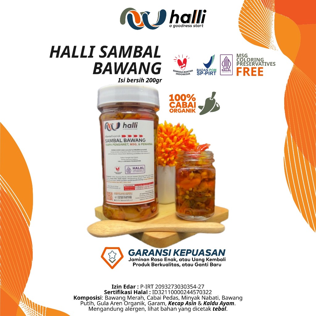 

Halli Sambal Bawang, Sambal. Teman Makan Sehar-hari, Buat Waktu Makan Lebih Berkesan.