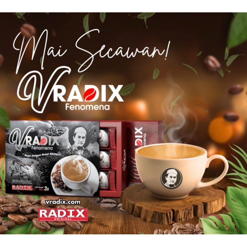 kopi herbal pria dan wanita V Radix fenomena