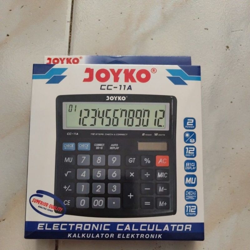 

kalkulator joyko cc-11a 12 digit