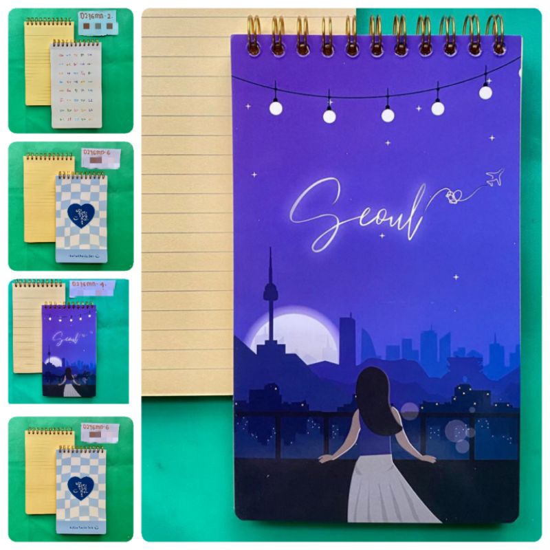 

OXFORD Notebook D276MN EDC/UK 100x170MM free isi 60 lembar kertas bergaris