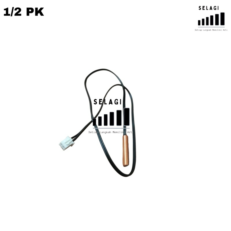 Ay00 Termis ac TCL 1/2 pk single sensor suhu ac TCL 1/2 pk thermistor ac TCL 1/2 Pk 4 kilo ohm