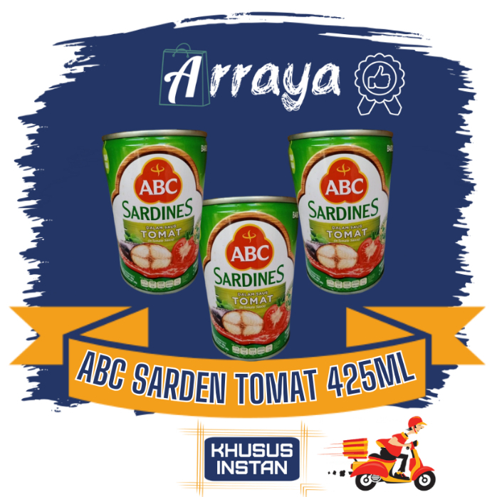 

ABC SARDEN TOMAT 425 ML