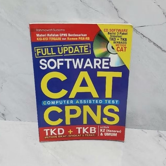 Preloved Buku CPNS, CAT CPNS Second Bekas Terawat