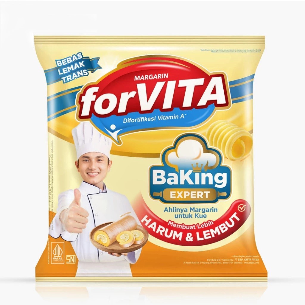 

forVITA Margarin Baking Expert 500gr