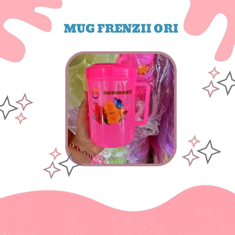 MUG FRENZI ORI / MUG PLASTIK MURAH