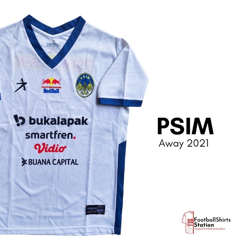 Jersey PSIM Yogyakarta Away 2021 Supporter Version Size M Original Seven Star