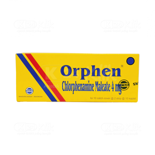 Orphen 4mg Tablet (per Strip)